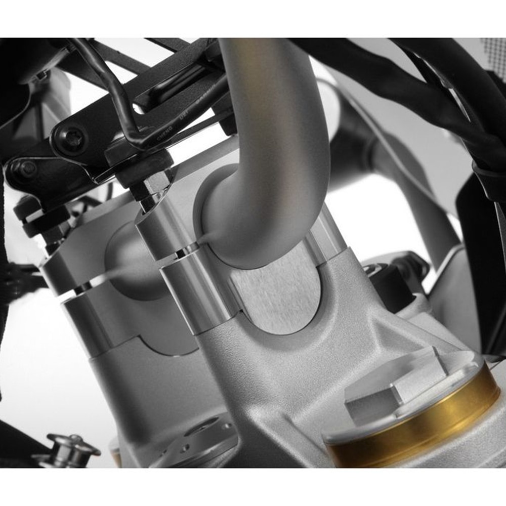 Cnc motorcykel håndtag riser klemme monteringssæt til bmw  r1200r r1250r /  lc  r1200rs r1250rs /  lc styret riser klemme adapter