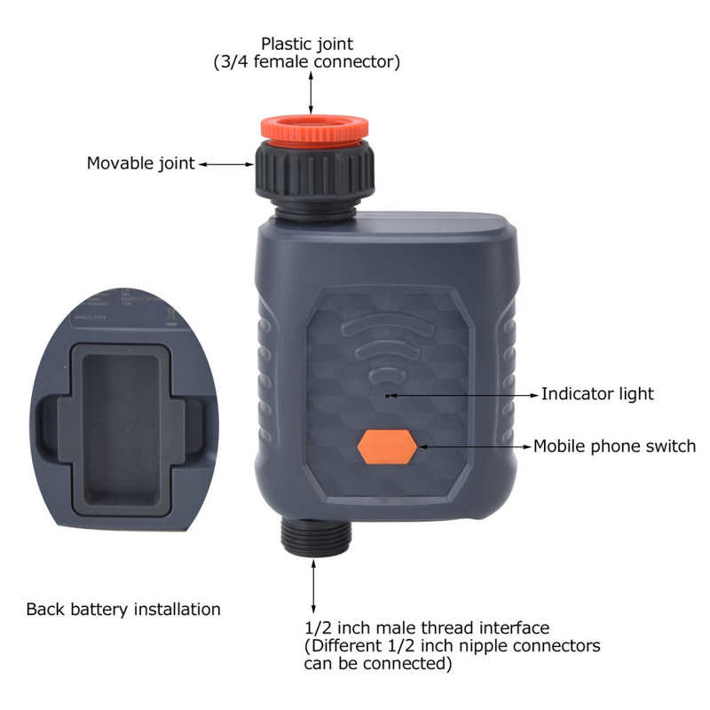 Automatic Garden Irrigation Controller Plant Lawn Automatic Irrigation System Irrigation Timer