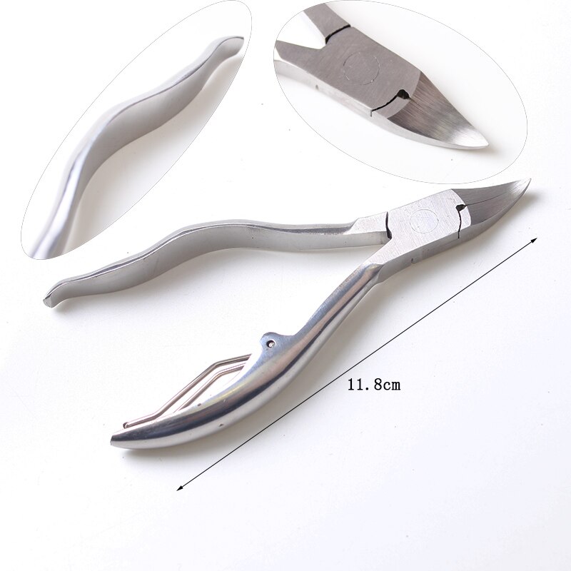 2Pcs Nagel Korrektur Lifter Set Nagel Clipper Häutchen Scissor mit Eingewachsenen Zehennagel Reiniger Kappe Häutchen Nipper Pediküre Werkzeug