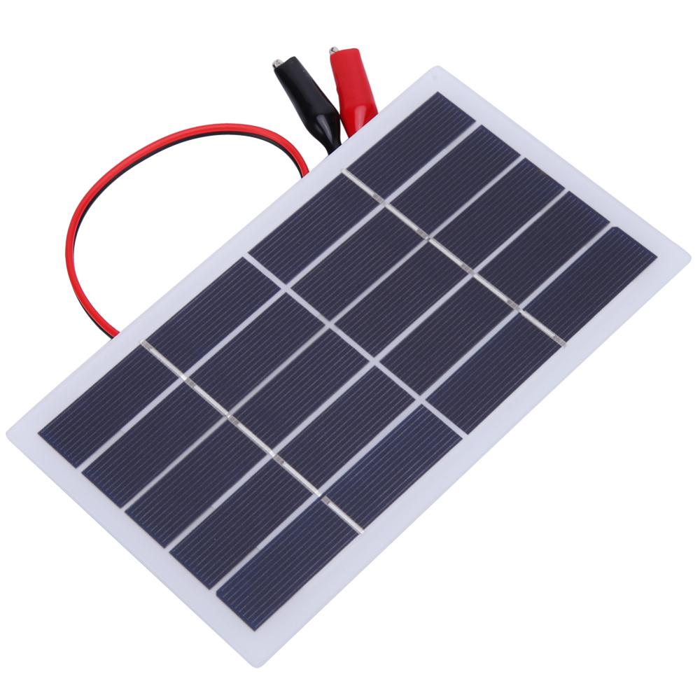 4W 5V Polycrystalline Silicon DIY Using Solar Panel 800MA Lightweight Easy Carry Electrical Equipment And Products 172x175x2MM