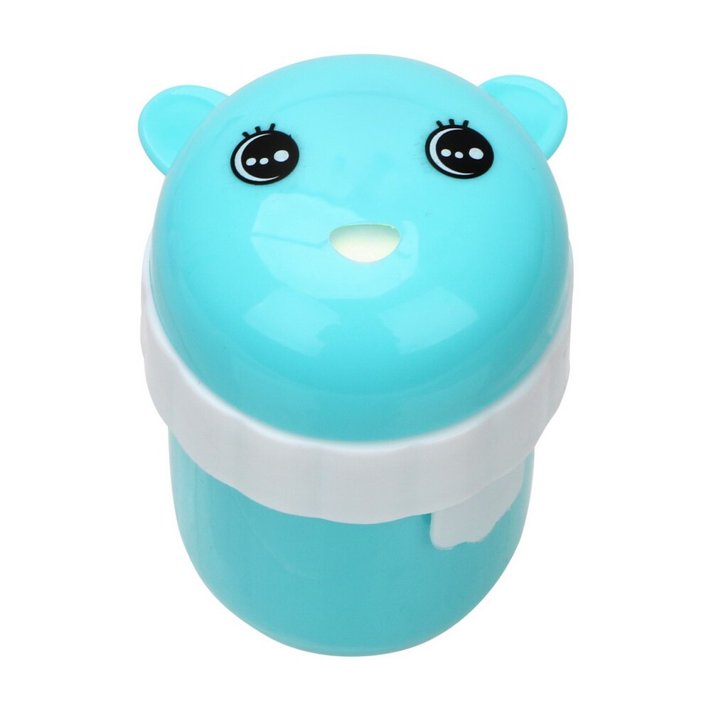 HILIFE Toothpick Storage Box Expression Toothpick Jar Rotate Simple Style Toothpick Holder: Blue