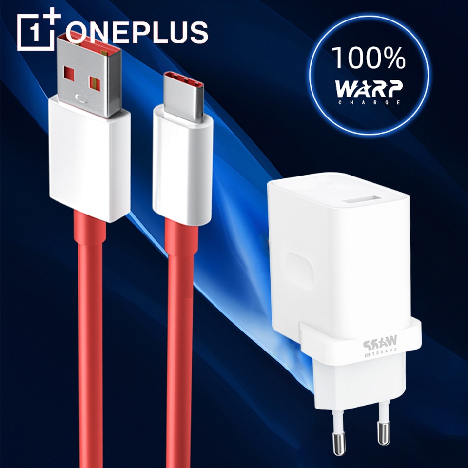 30W Original For OnePlus Nord 8 7T Pro Warp Charger 30 Power Adapter EU US 6A Wall Dash Charge One Plus 7 6T 6 5T 5 3T Cable