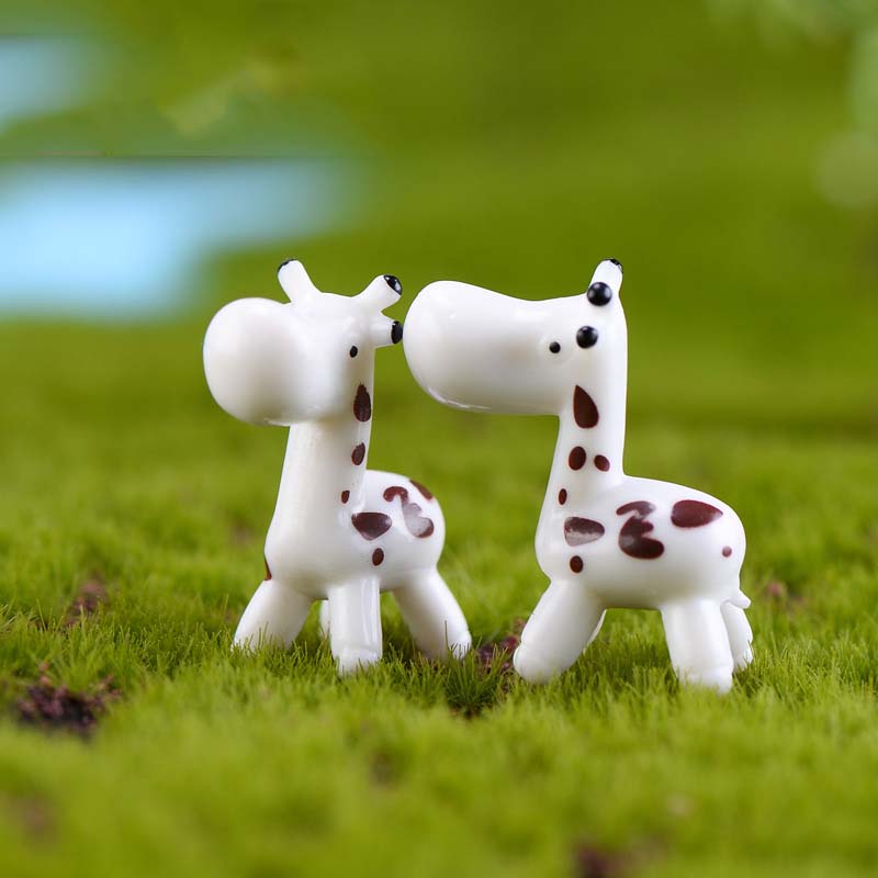 2pcs Garden Decoration Mini Micro Landscaping Decor Micro Landscape Exposed Artificial Owl Decorative Ornaments: F179