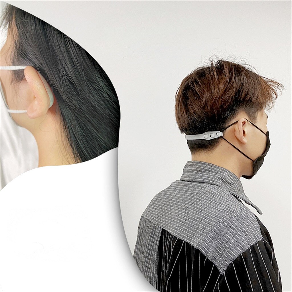 &30 10pcs Adjustable Non-slip Mask Hook Third Gear Adjustable Anti-slip Mask Ear Grips Extension Hook Mask Extension Hook