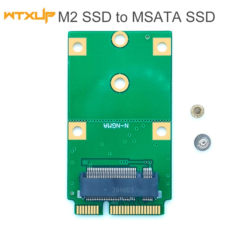M.2 Ngff Ssd Msata Mini Pci-E Pci-Express Sata Ssd Adapter Card Ssd Converter Voor 2230 2242 Ngff ssd
