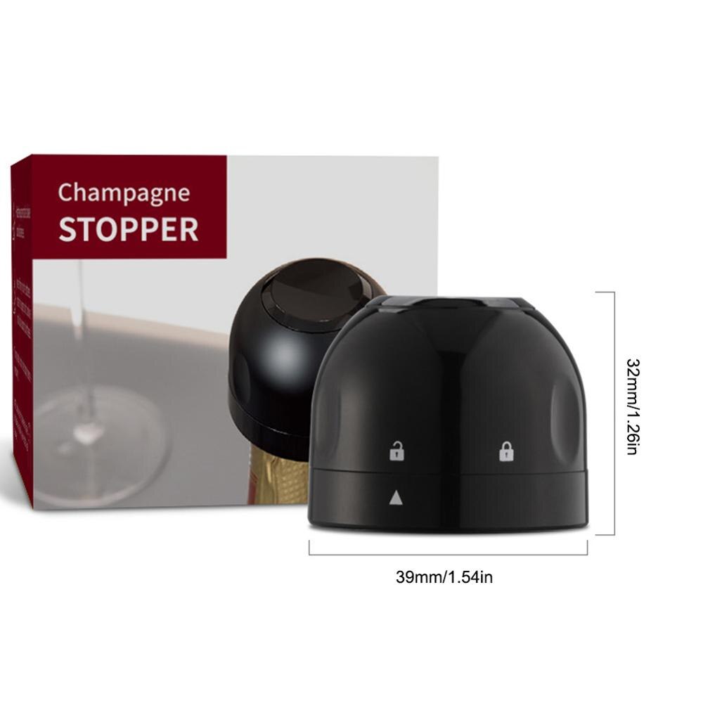 Mini Champagne Wijn Stopper 7 Dagen Om Verse Rotary Lock Vacuüm Fles Sealer Voor Cava Prosecco Mousserende Wijn Bar gereedschap
