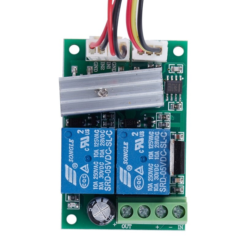 PWM DC motor governor 6V12V24V reversing switch electric push rod motor controller button