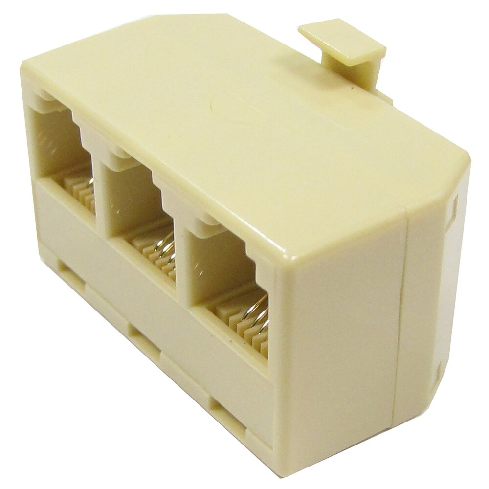 Bematik-Compact RJ11 Multiplier (1 RJ11-M Om 3 RJ11-H)