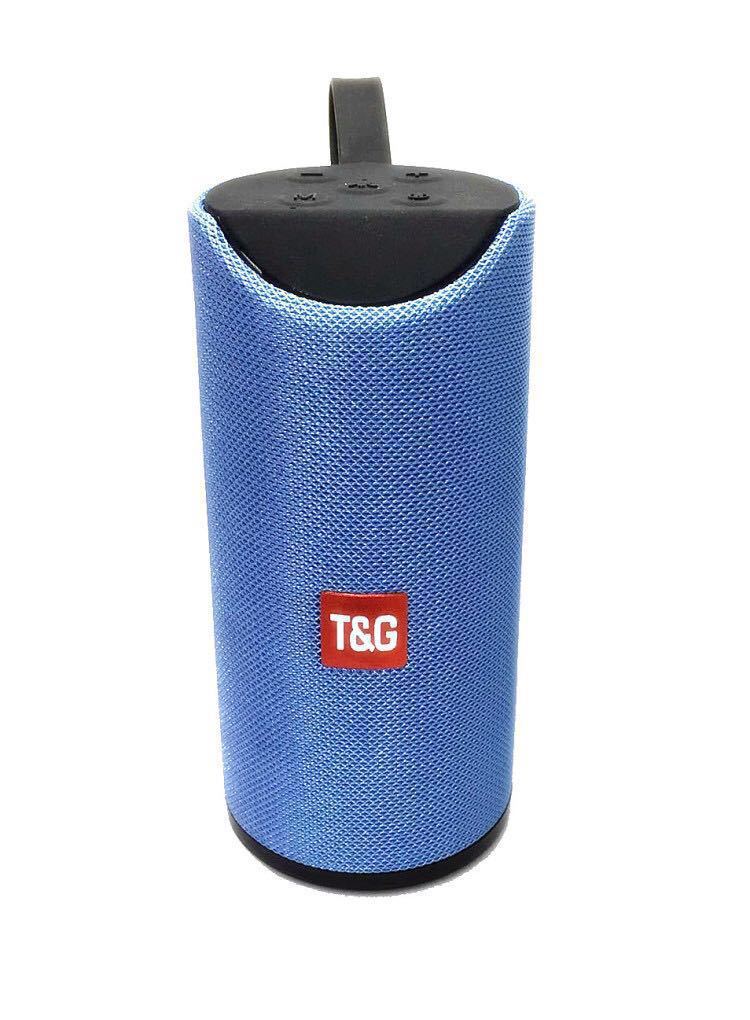 TG113 Bluetooth Speaker Portable Speaker Wireless Outdoor Sports Waterproof Subwoofer Audio Stereo Music Surround Sound: TG 113 Blue