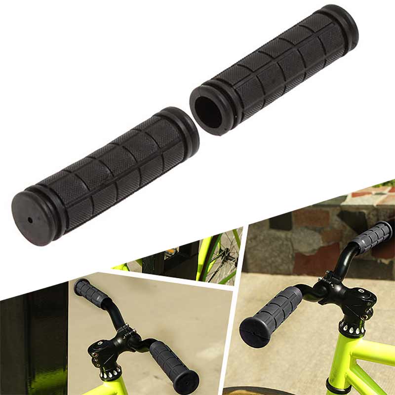 1 par de guidão de bicicleta, peças de borracha macia, ciclismo, mountain bike, scooter, barra de engrenagem fixa, ferramenta de extremidade, acessórios 88