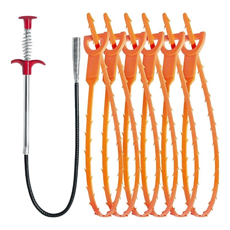 Clog Cleaner String 1 Set Hair Drain Clog Remover Tools Drain Cleaner ... – Grandado