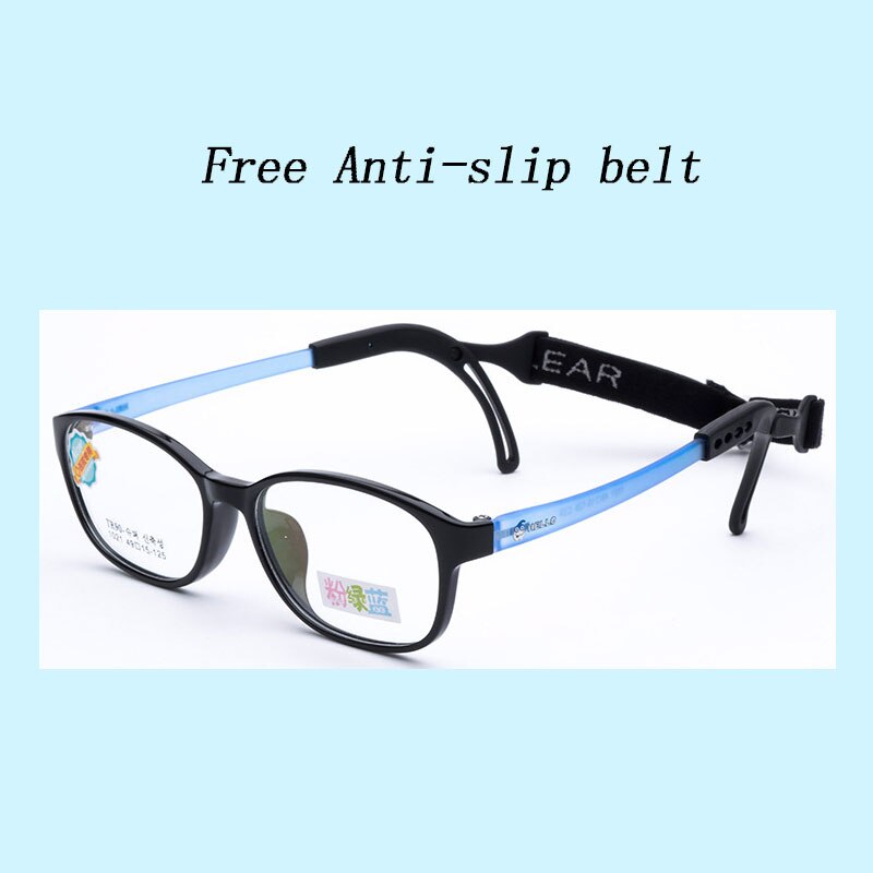 Children Girl Boy Silica gel Eyeglasses Optical Reading Spectacle Eye Glass Frame Elastic Glasses Oculos De Grau Feminio 1021-38: C26
