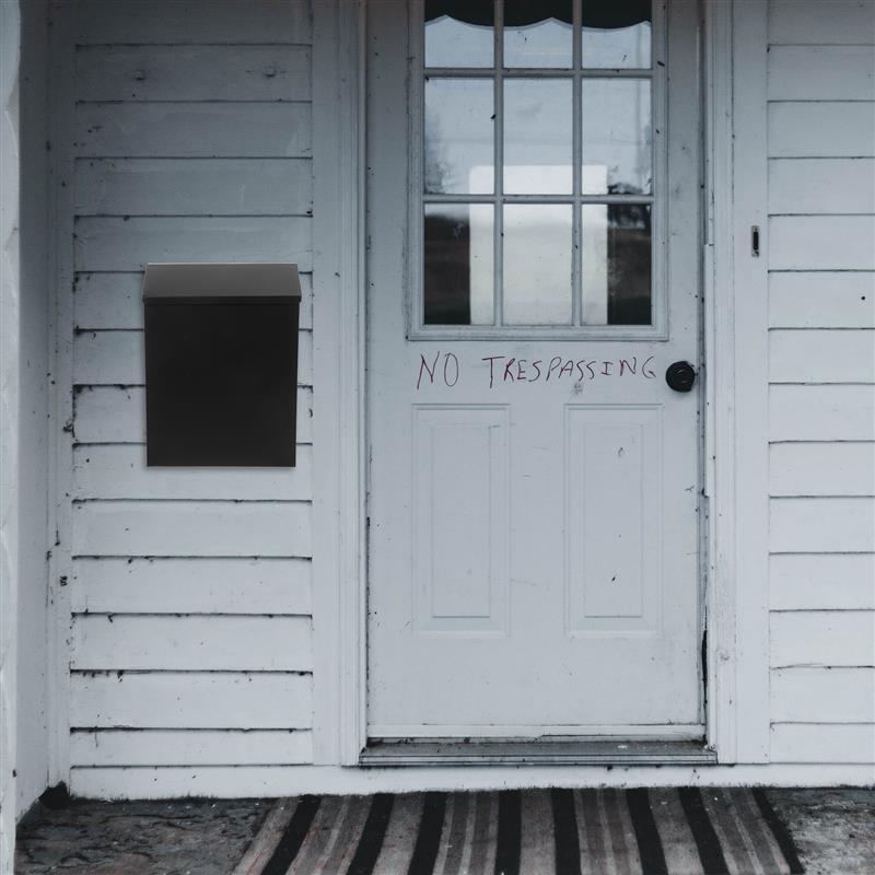 Forslagsboks i jern postkasse veggmontert postkasser for postkasser hengende veggmontert utendørs hjem hage postkasser jern mening