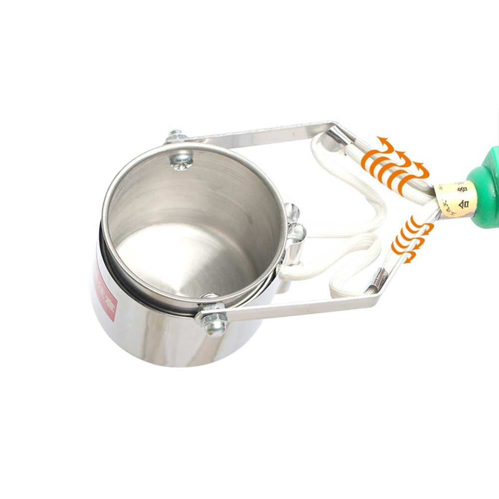 Portable 300W/500W Thermostat Melting Furnace Handheld Soldering Pot Soldering Furnace Soldering Tank Tool