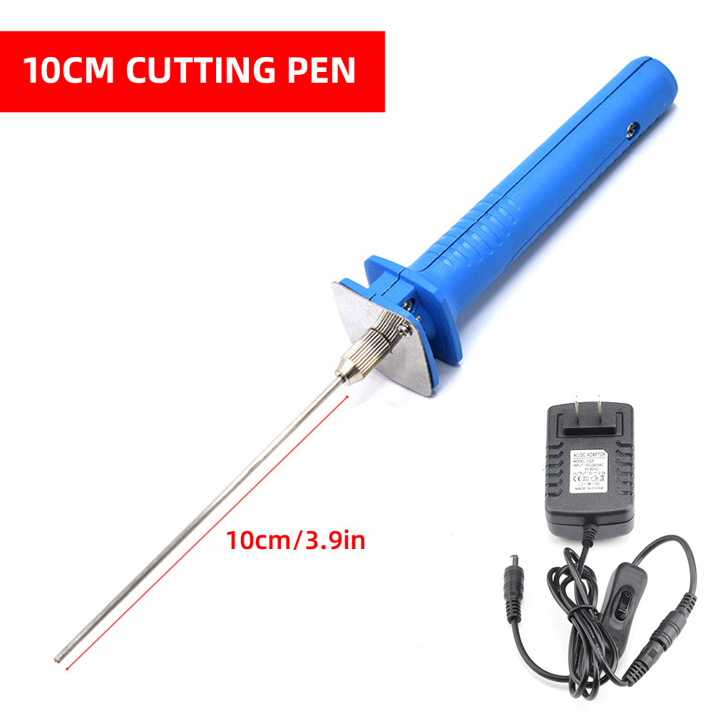 Foam Cutter Pen Electric Foam Polystyrene Cutting Machine Portable Styrofoam Cutter DIY Cutting Tools Film Cutting 15W 110V-240V: army green