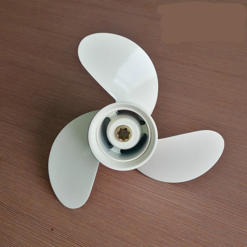 6-8 Horsepower Outboard Propeller For Yamaha Outboard Marine Aluminum Alloy Yamaha Propeller Suitable 8 1/2X8 1/2