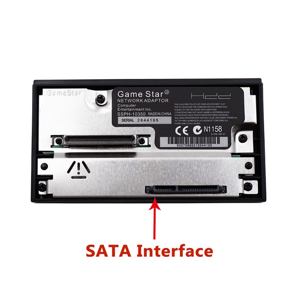 SATA/IDE Network Adapter Card For Sony Playstation 2 PS2 Fat Game Console SATA HDD Sata IDE Socket Replacement Accessories Parts: SATA