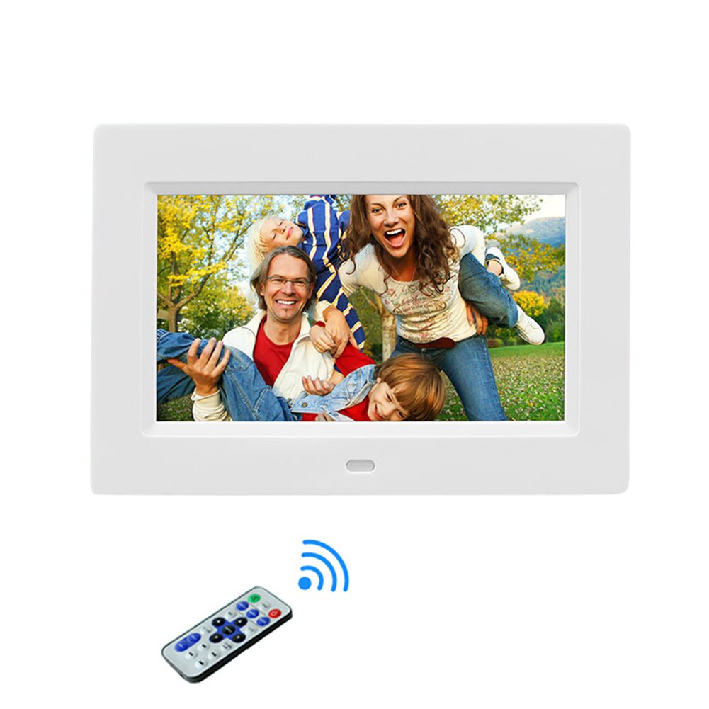 Digital Photo Frame Alarm Photo Frames Picture Frame 7 Inch HD Digital Photo Frame Electronic Album Picture Display Video Player