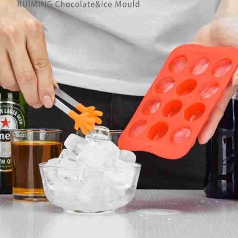 Machine à glaçons moule bricolage moule à glaçons Silicone bac à glaçons Cube Silicone barre accessoires nourriture glace fruits Grade fabricant Kitch F4W6