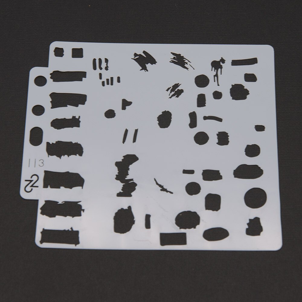 14.1cmx13cm Reusable Plastic Mandala Stencils Painting Templates for Painting DIY Art Projects S113