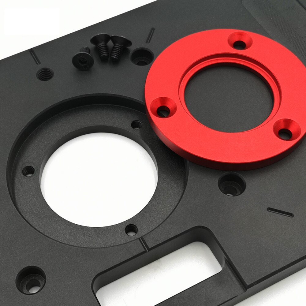 Universal Aluminum Alloy Flipping Table DIY Auxiliary Tool with Scale Woodworking Trimming Machine Flip Board