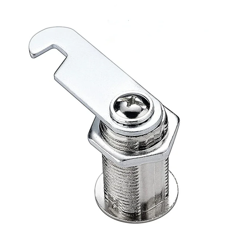Cerradura para cajón de gabinete de aleación de Zinc con llave, cerradura para archivador, cerradura lateral para casillero, cerraduras para cajas de herrajes para muebles