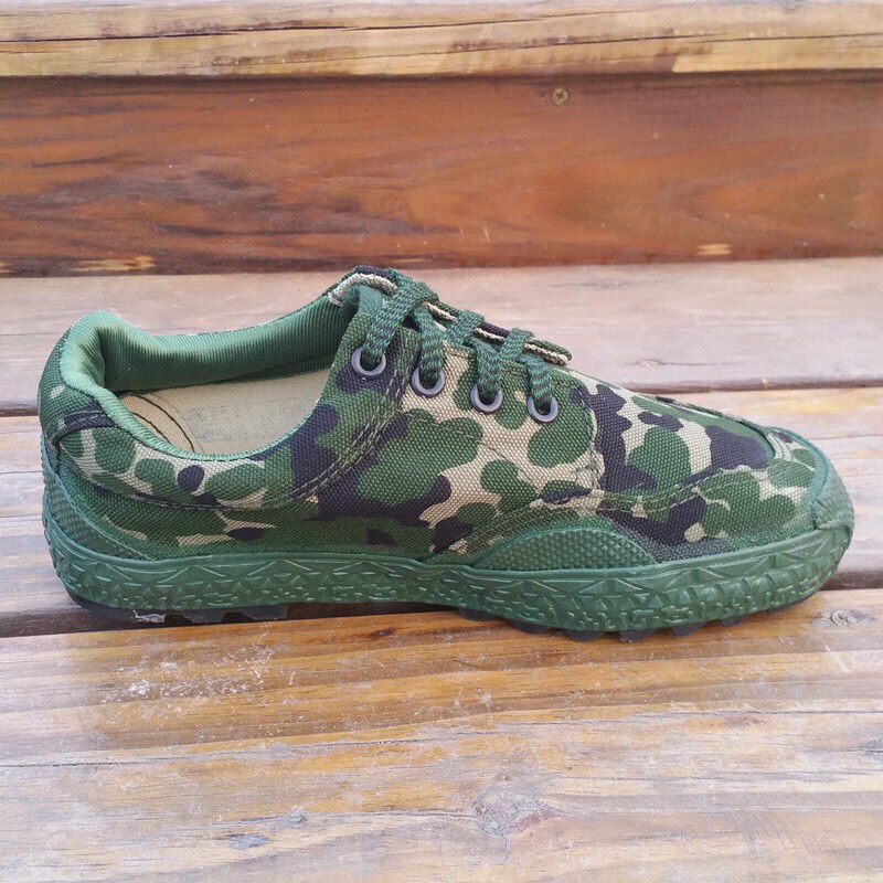 SURPLUS de chaussures de l&#39;armée chinoise PLA TYPE 65, bottes de CAMOUFLAGE d&#39;entraînement