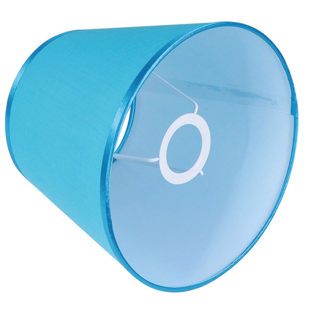 1pc Simple Cloth Lampshade Table Lamp Accessory for Home Office: Blue
