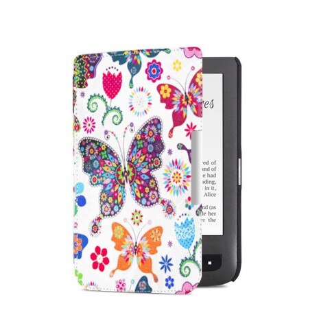 Gligle Magnet Case Cover for Pocketbook 614/615/614plus/624/625/626/640 Touch Lux2 PU Leather Ebook Shell: HD