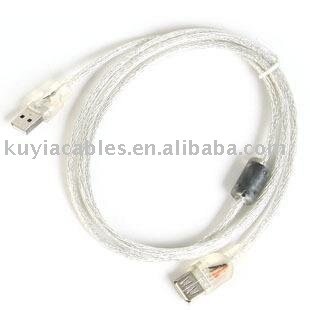 + 10 stks/partij + 1.5 M 5Ft USB 2.0 Een-Mannelijke Een-Vrouwelijke Extension kabel