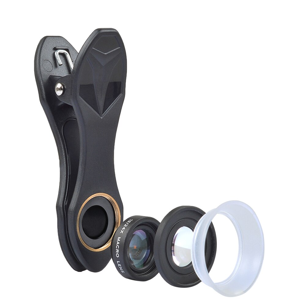 Apexel clip-on 12x lente macro + 24x hd lente macro para iphone 6 s/6 s plus samsung htc xiaomi smartphones APL-24XM