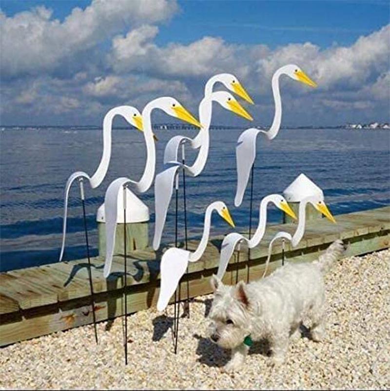 Oiseau nageur flamant rose , accessoires de décoration pour la maison, la fête de , la plage, l'arrière-cour, le jardin