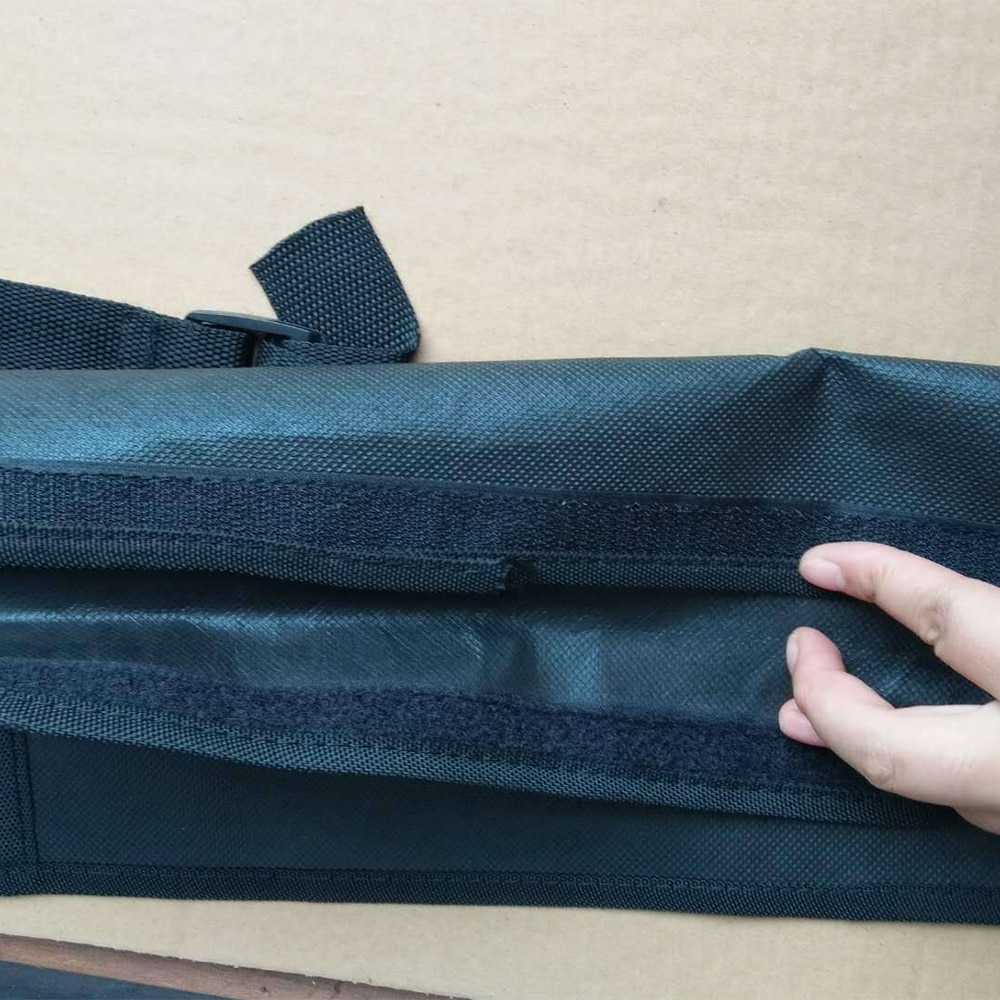 Mochila para monopatín, bolsa de transporte de tela no tejida, negra, portátil, multifunción, duradera y práctica