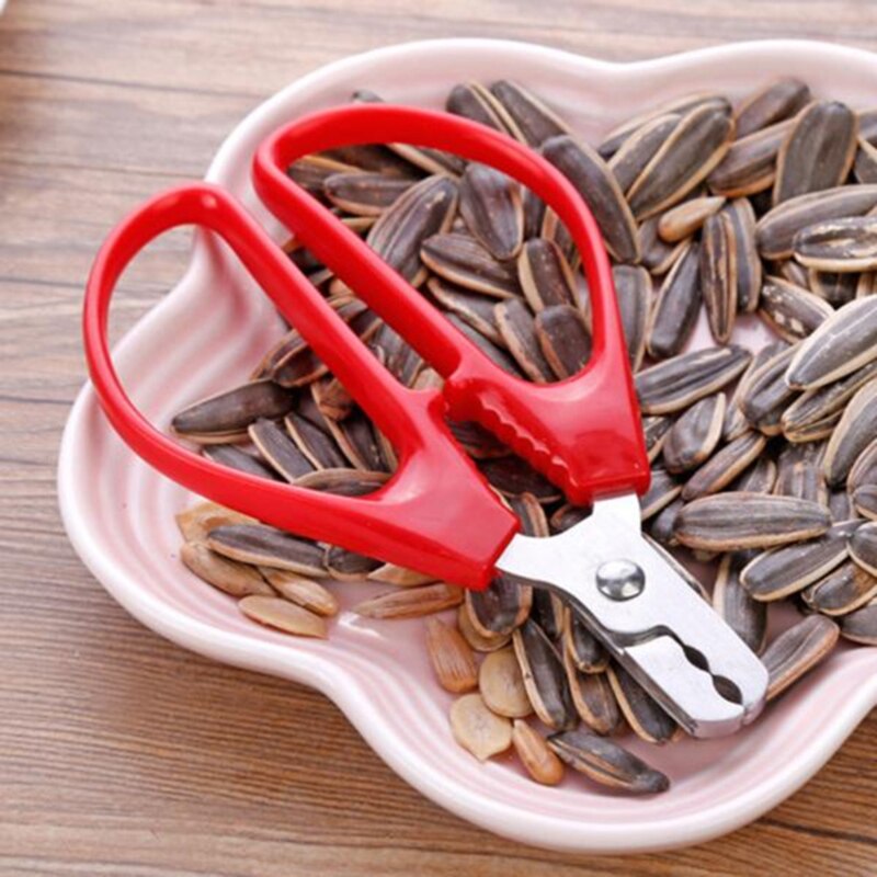 Practical Nut Pliers 1PC Stainless Steel Nut Shell Cracker Pistachio Sheller Opener Peeling Pliers Home Tools
