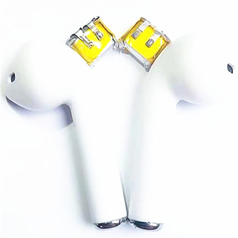 Batería dedicada de 2 piezas para auriculares inalámbricos Bluetooth 3,7 V,30mAH,400909 401010, polímero de litio, batería de iones de litio para GPS de juguete, mp3