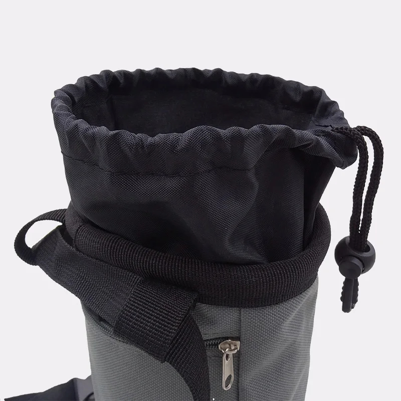Magnesia Sack Klettern Kreidetasche, wasserdichte Tasche für Gewichtheben, draussen, Bouldern, Magnesia-Beutel, Kletterausrügestochen