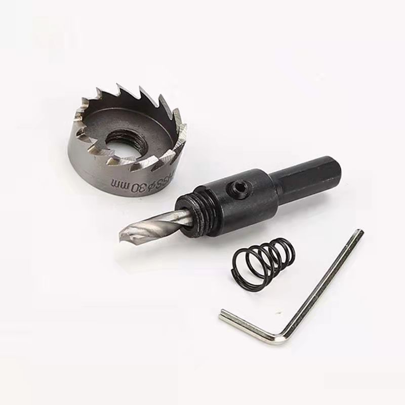 1pc stk . bor i rustfrit stål, metal, kraftig hulsavskærer, 16mm stk. 2 20mm 25mm 30mm 32mm valgfrit