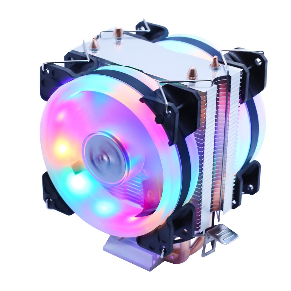 Efficient Cooling CPU Cooler Fan 3pin For Intel LGA 1150 1151 1155 1156 775 1200 AMD AM3 AM4 Quiet Ventilador Silent Radiator