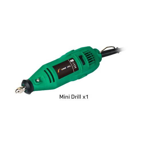 Dremel-Mini taladro eléctrico con cable, pluma de grabado artesanal, herramientas de perforación de 260W, grabador eléctrico para tallado de madera: Set 1