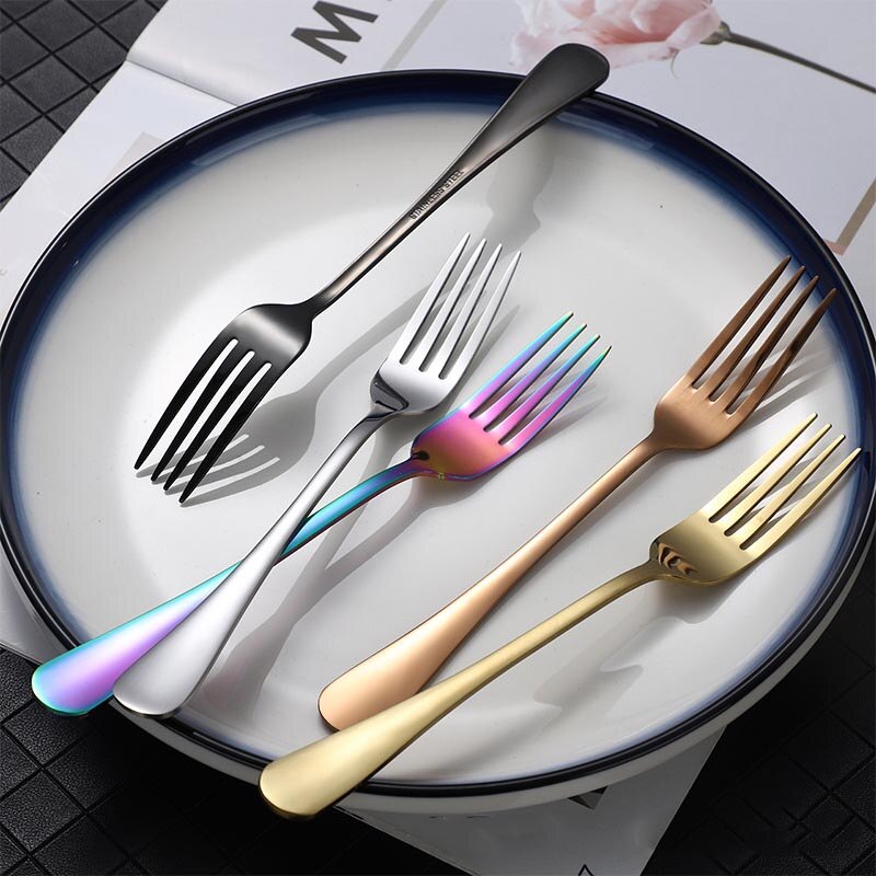 24pcs Gold Tableware Set Stainless Steel Knife Fork Spoon Dinnerware Box Cutlery Set Kitchen Flatware Tools Housewarming