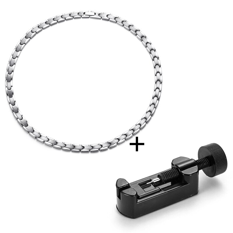 Rainso damer magt halskæder trendy magnetisk kæde & link halskæde kvinder titanium smykker krave trendy kæde: Halskæde og værktøj