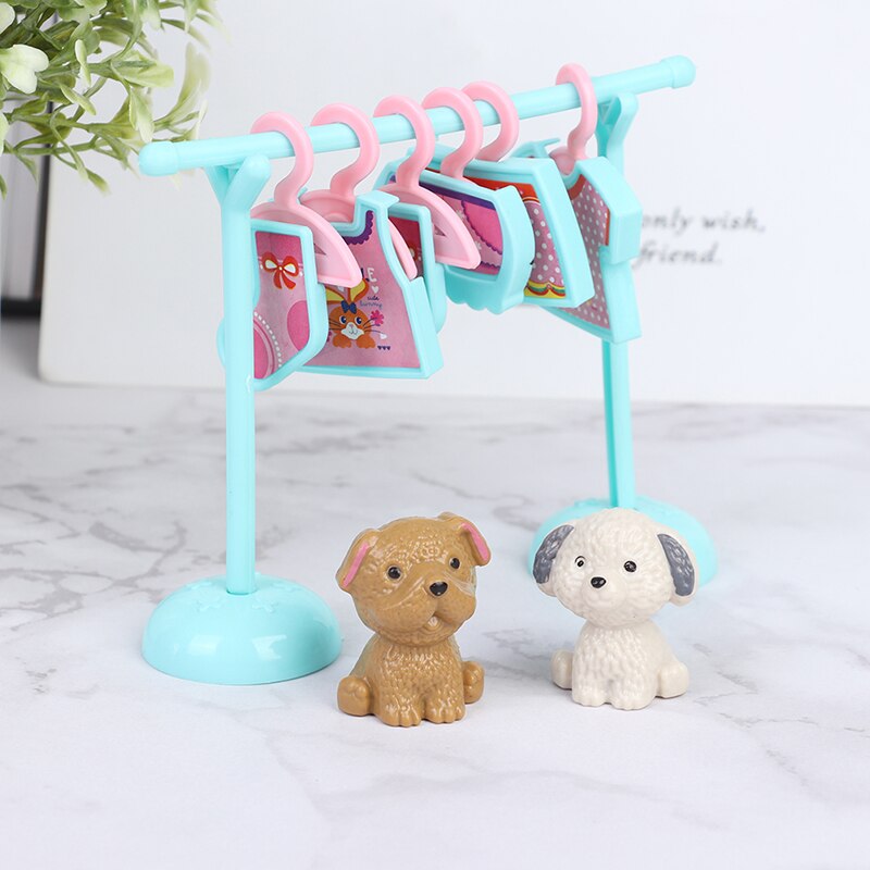 1:12 Simulation Miniature Furniture Toy Doll Dollhouse Refrigerator Table Food