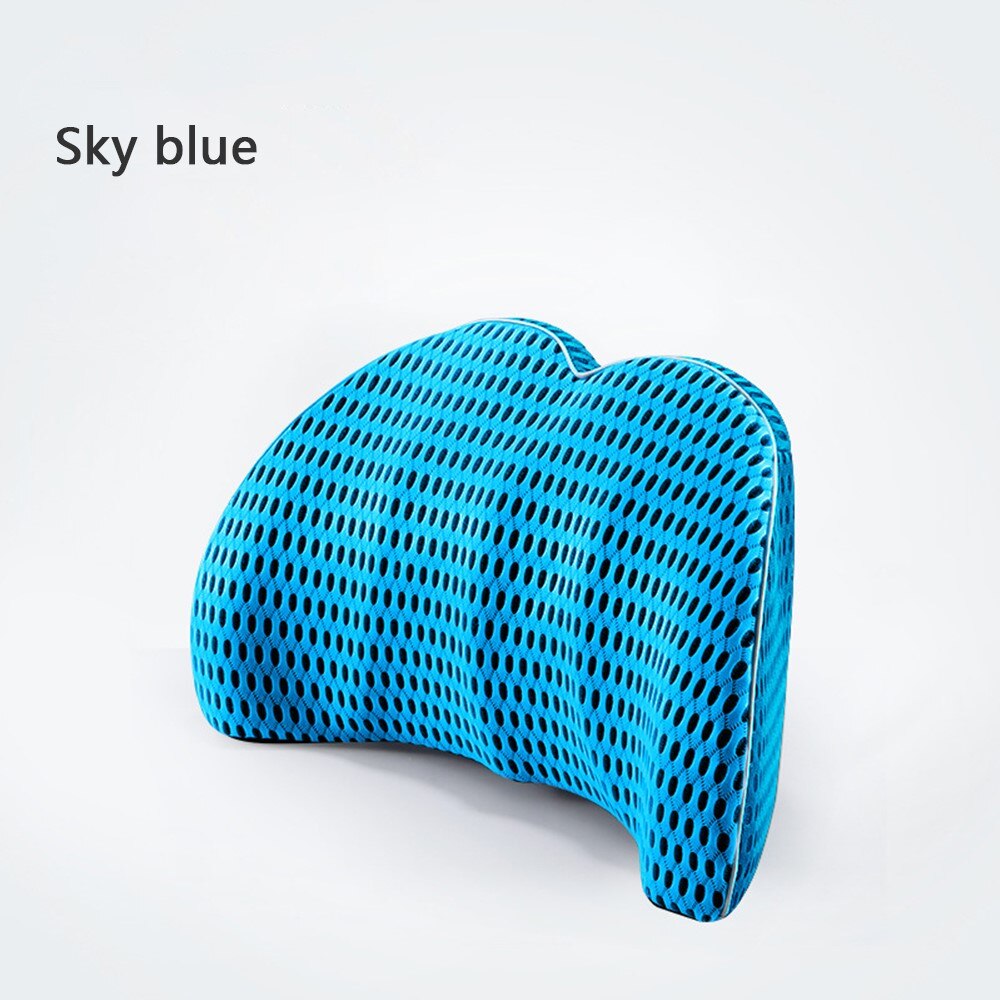 Ademend Auto Hoofdsteun Nekkussen Ondersteuning Universele Zachte Nek Kussens Kussen Memory Foam Lendensteun Rugondersteuning Auto Accessoires: 16