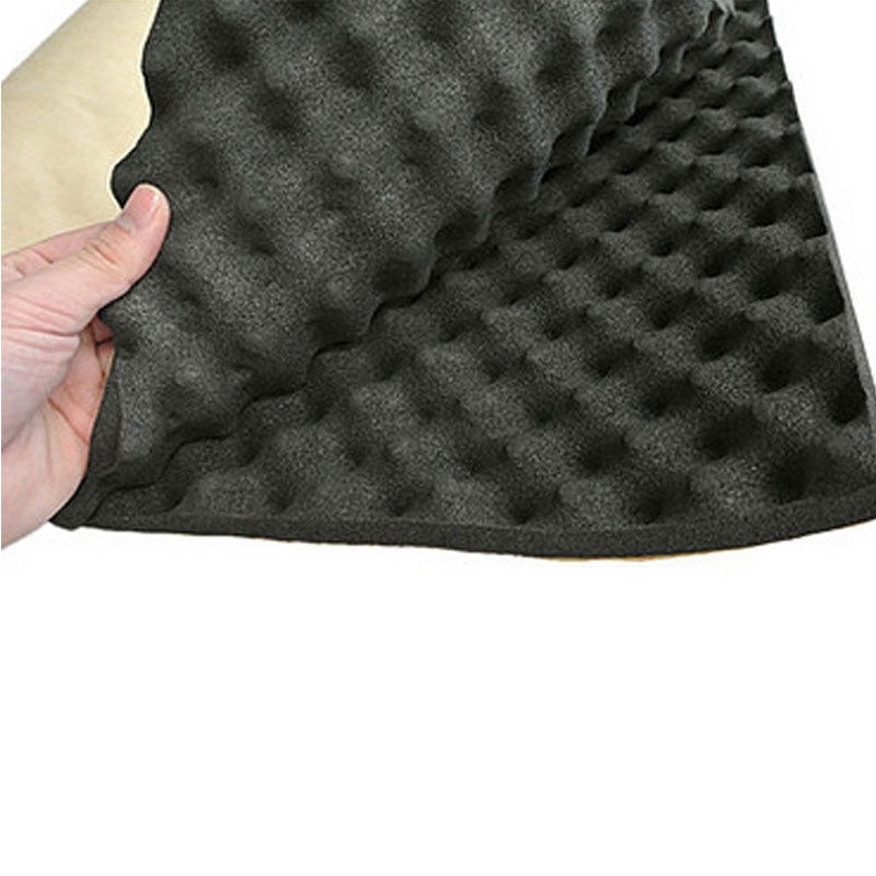 100 x 50cm auton äänenvaimennin matto äänenvaimennin melun eristys akustinen vaimennusvaahto subwoofer matto autos tarvikkeet
