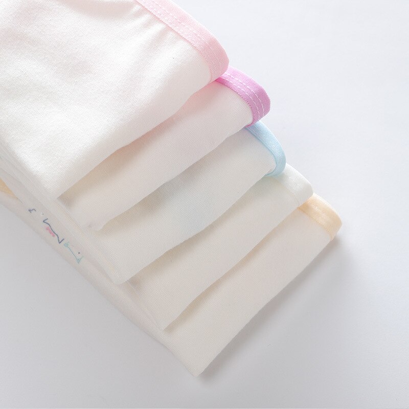 5 pièces filles sous-vêtements respirants coton soutien-gorge fronde avec des lettres pour enfants adolescent formation petit gilet 8-16Y