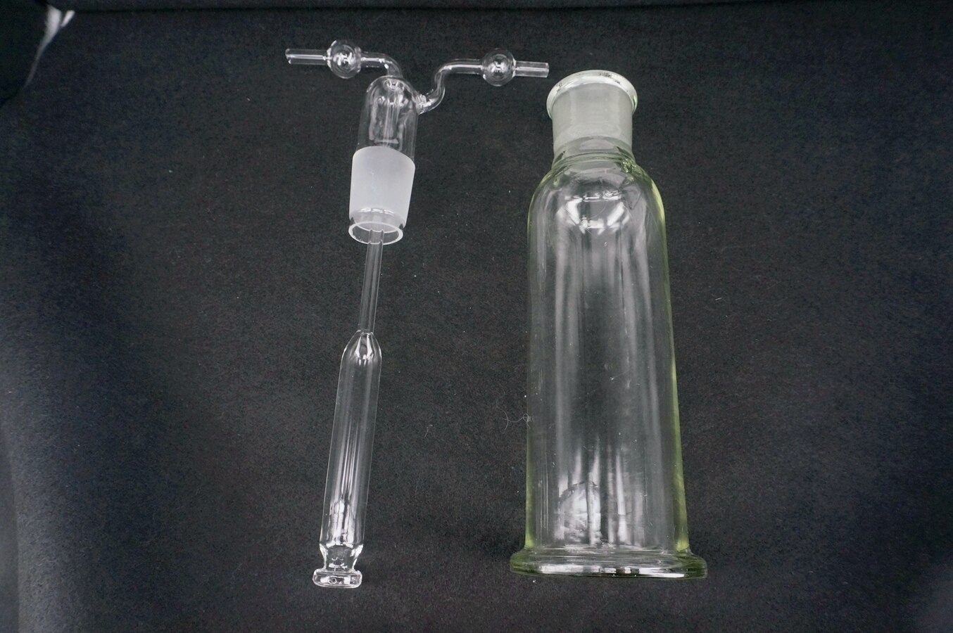 Lab 500ml Glass Gas Washing Bottle Multihole Glassware Chemical Instruments