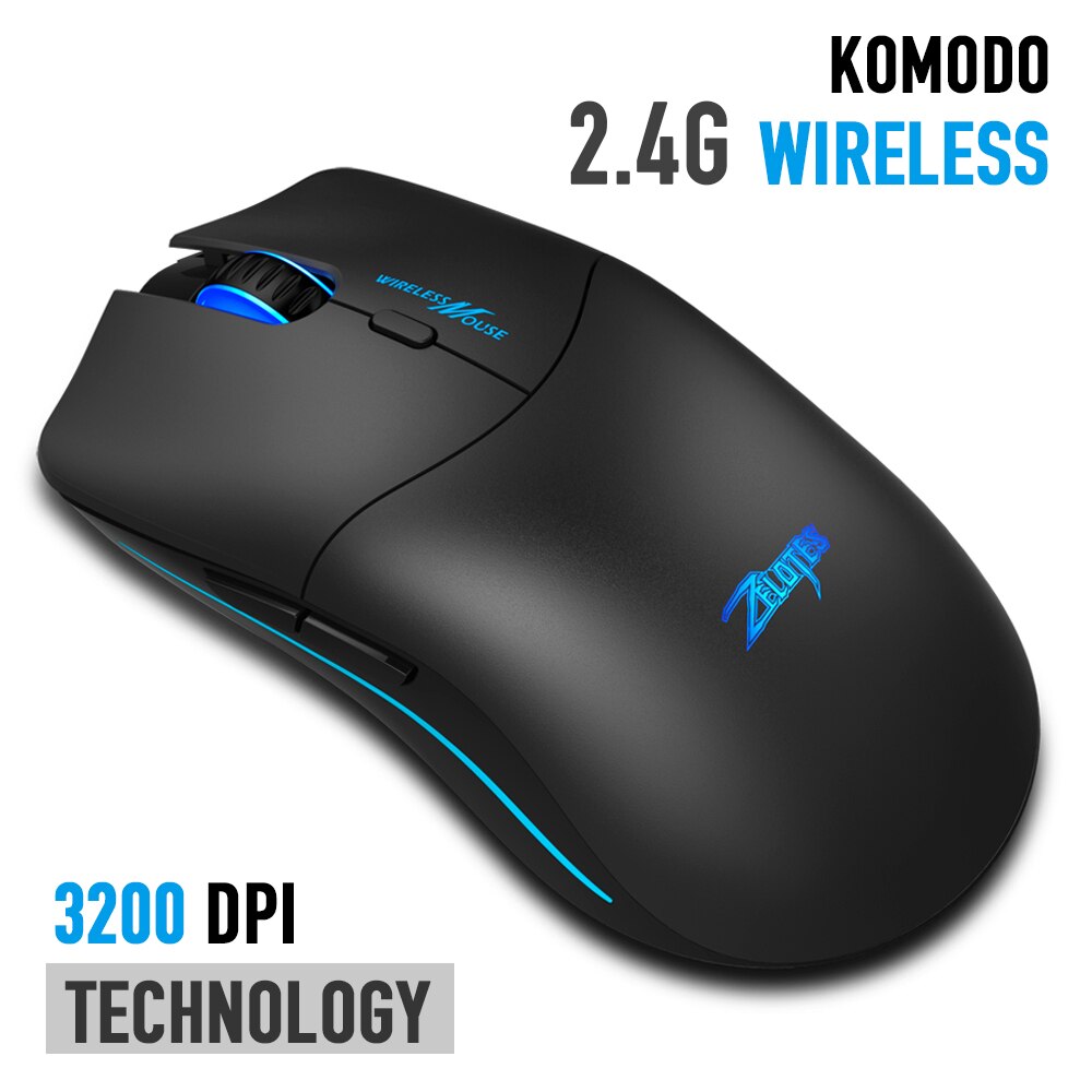 2.4G bezprzewodowa mysz mysz do gier 6 przycisk wyciszenia 3600DPI ergonomiczne myszy na laptopa Macbook PC pod mysz do gier