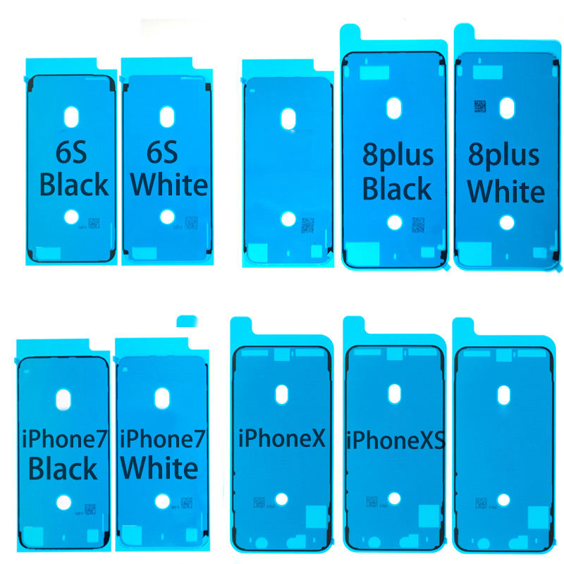 Originele Waterdichte Frame Sticker Voor Iphone 6S 7 8 Plus / X Xs Xr Xs Max Double-zijdig Tape Reparatie Telefoon Behuizing Lcd