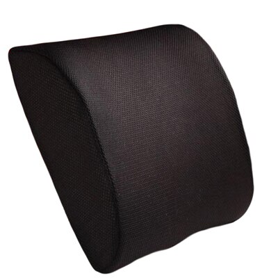 Auto Memory Foam Ademend Autostoel Gap Filler Lumbale Kussen Taille Ondersteuning Reizen Kussen Autostoel Thuis Kussen: Black -A