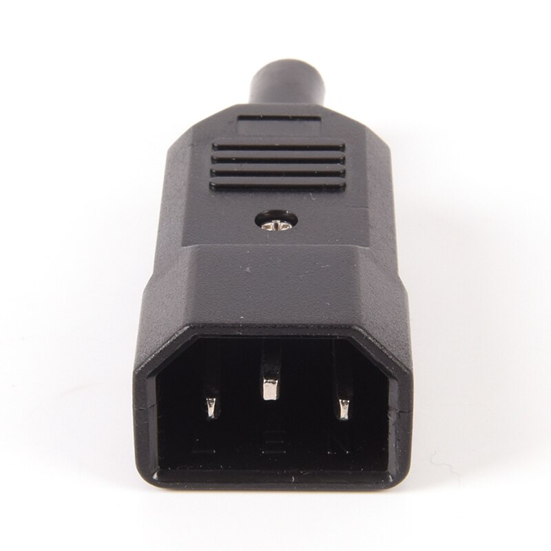 Pdu Socket Standaard IEC320 C14 Power Cable Connector Male Plug Adapter